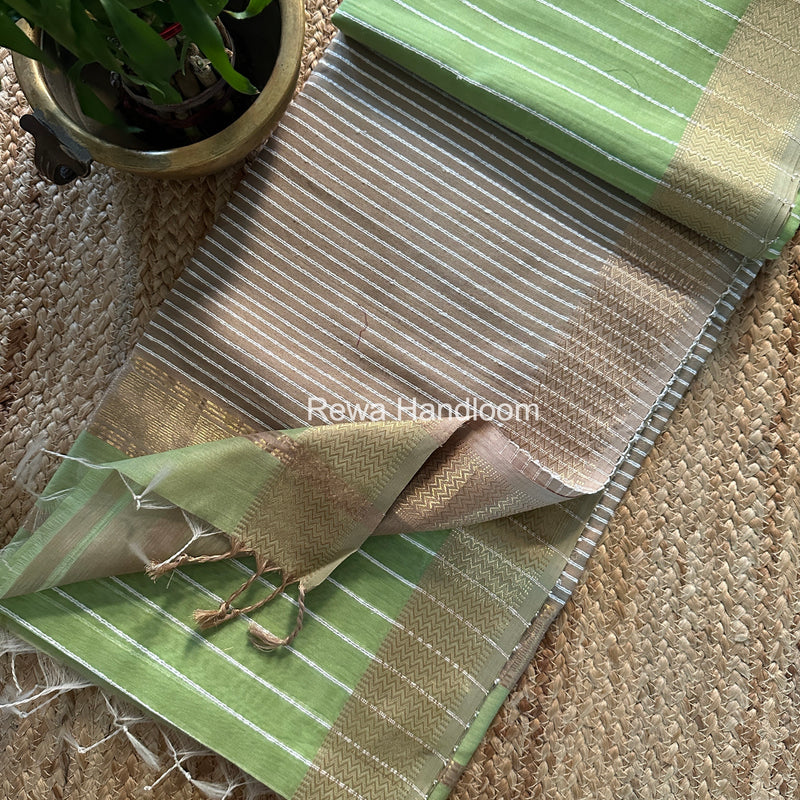 Maheshwari Gichha Thread Lining Saree