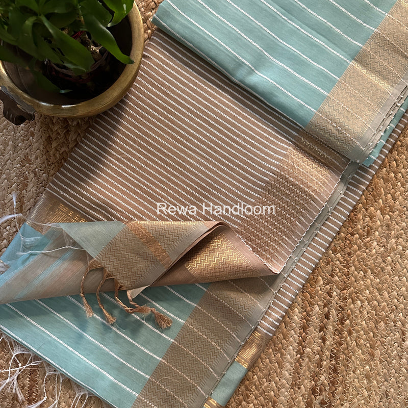 Maheshwari Gichha Thread Lining Saree