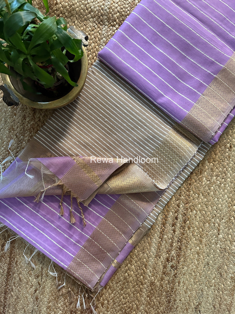 Maheshwari Gichha Thread Lining Saree