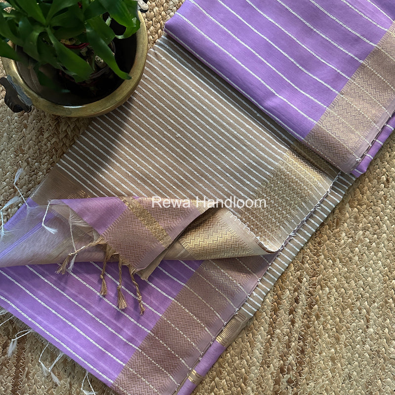 Maheshwari Gichha Thread Lining Saree