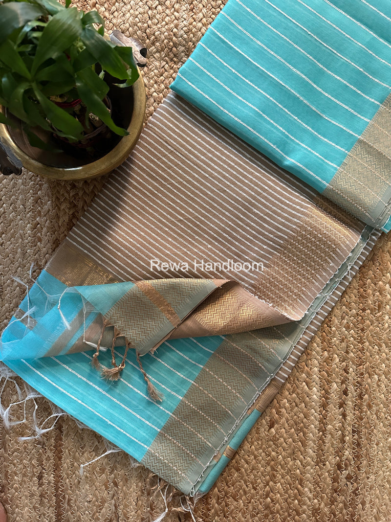 Maheshwari Gichha Thread Lining Saree