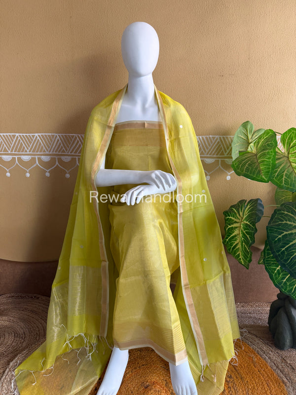 Maheshwari Tissue Top Dupatta Sets