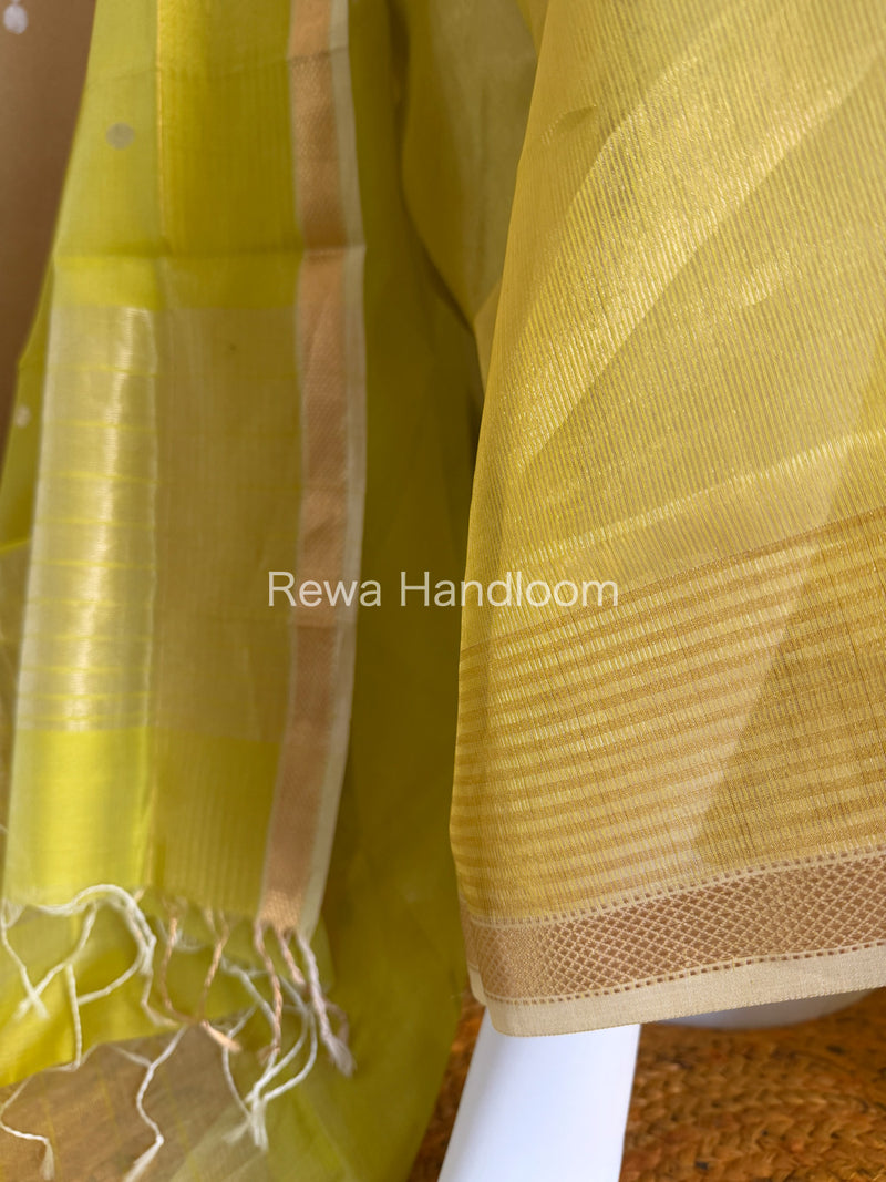 Maheshwari Tissue Top Dupatta Sets