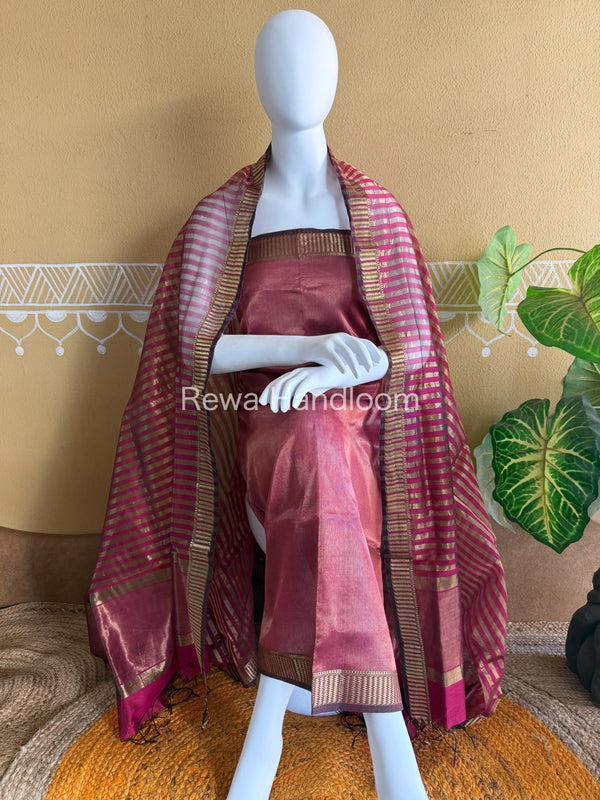 Maheshwari Tissue Top Dupatta Sets