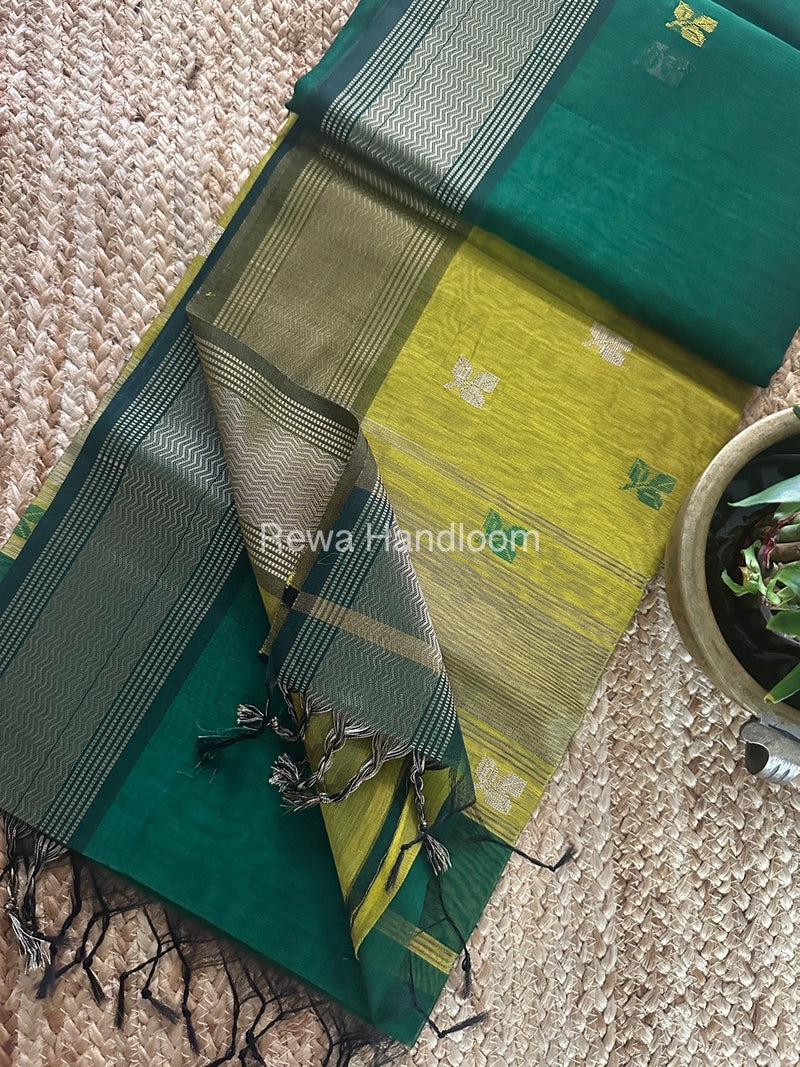 Maheshwari Resham Thread Butti Saree