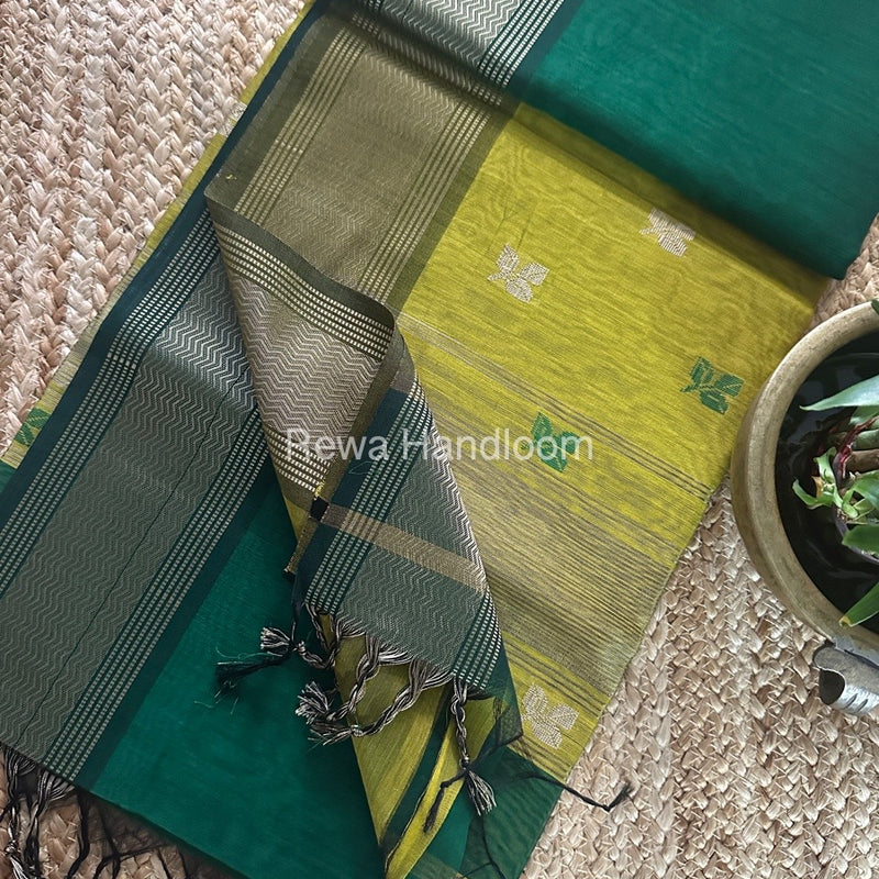 Maheshwari Resham Thread Butti Saree