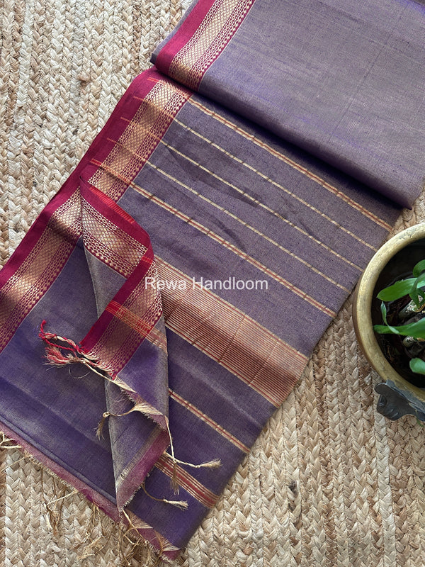 Maheshwari Tissue Silk Saree