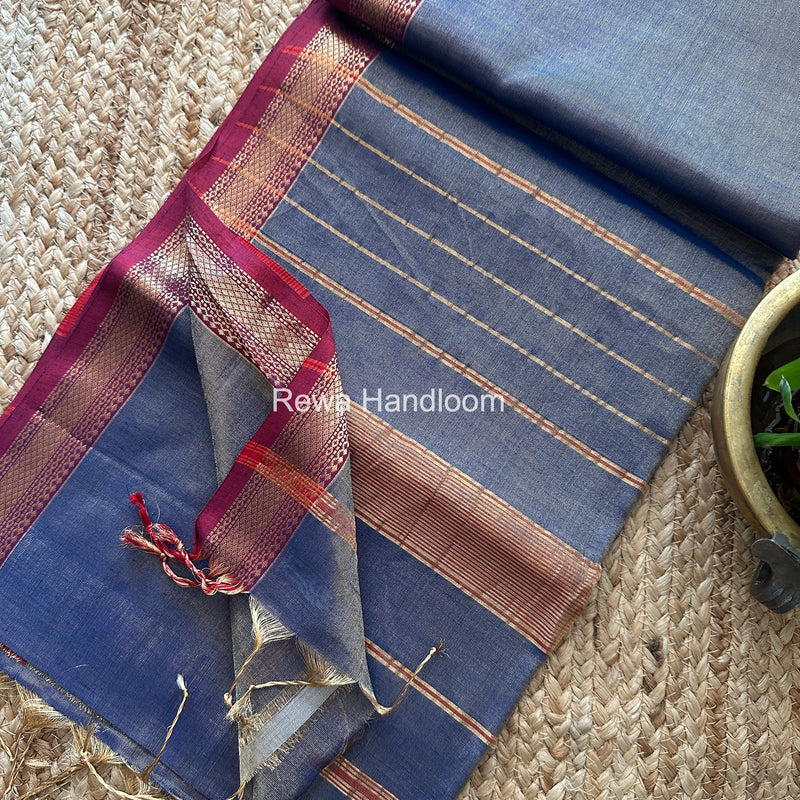 Maheshwari Tissue Silk Saree