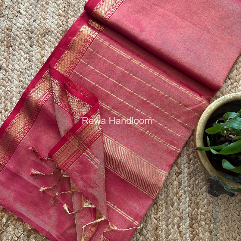 Maheshwari Tissue Silk Saree