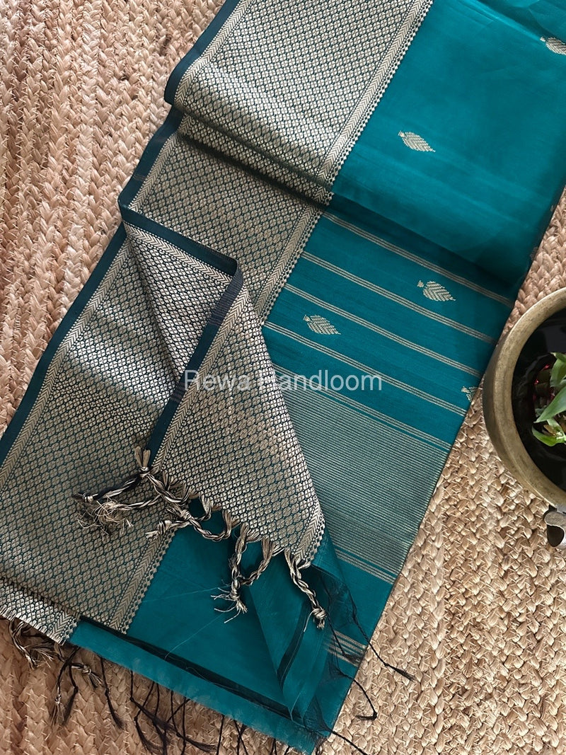 Maheshwari Resham Thread Butti Saree