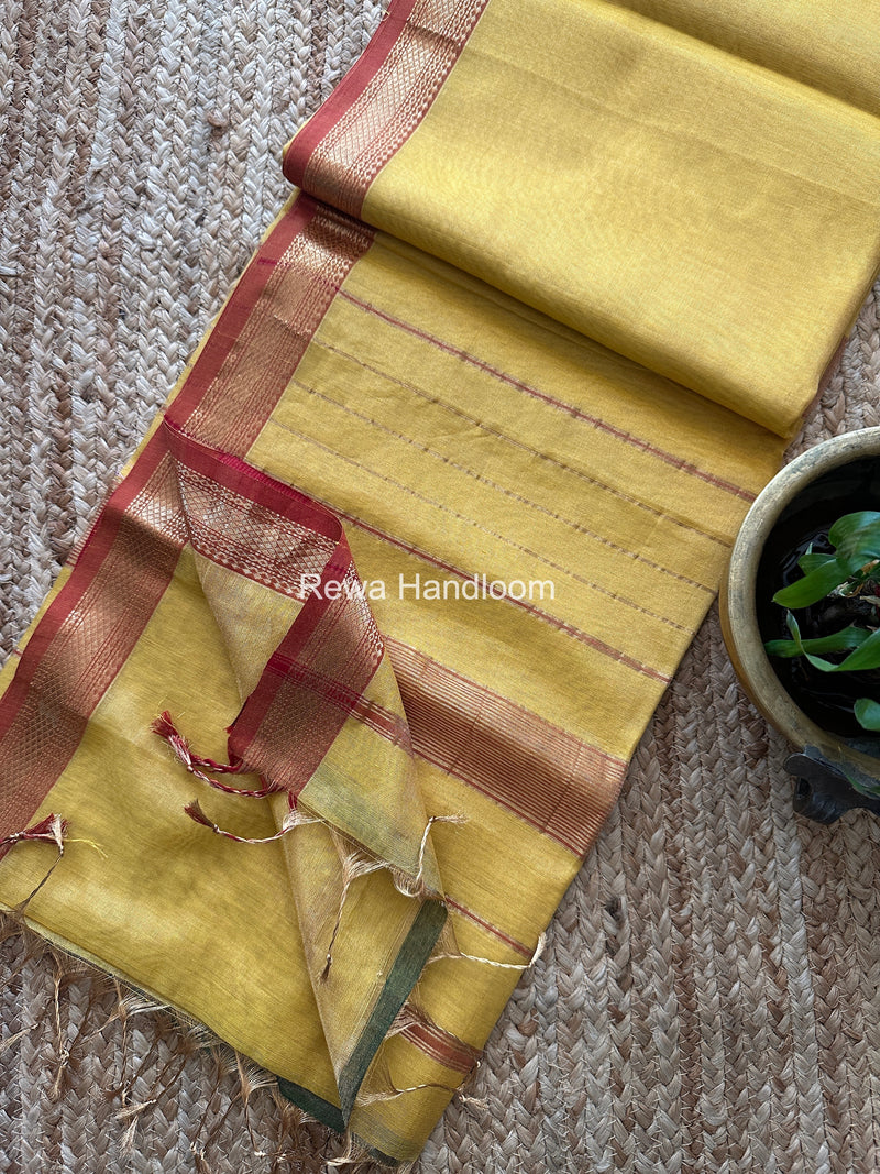Maheshwari Tissue Silk Saree