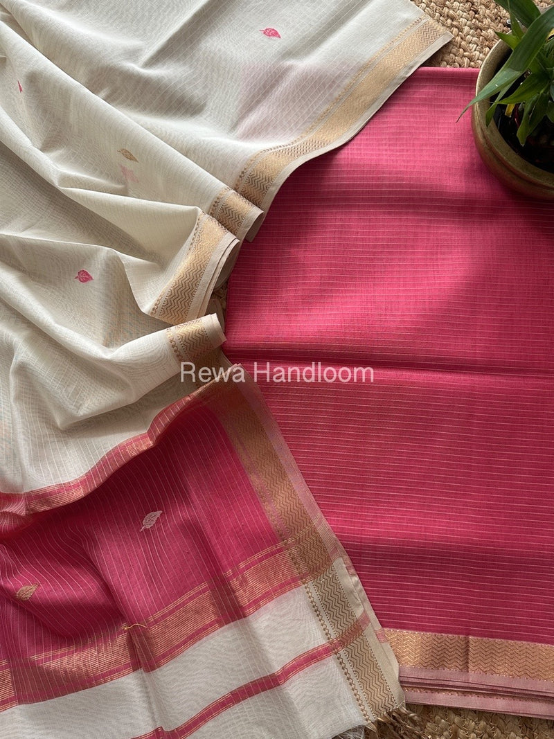 Maheshwari Motifs Top-Dupatta Set