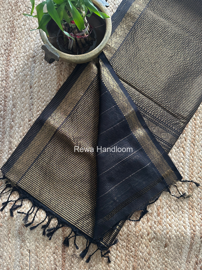 Maheshwari Golden Garbha Reshami Rich Pallu Silk Saree GRPS013