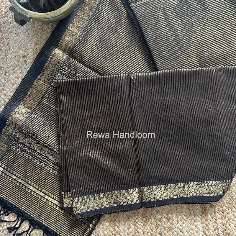 Maheshwari Golden Garbha Reshami Rich Pallu Silk Saree GRPS013