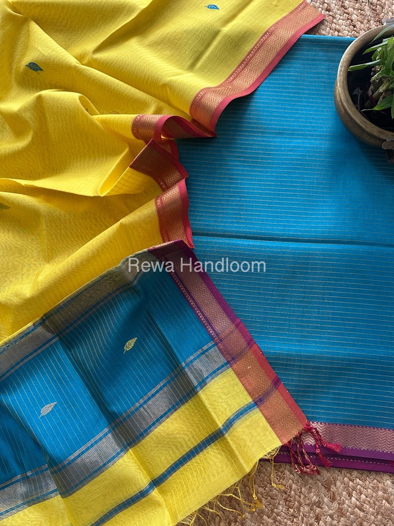 Maheshwari Motifs Top-Dupatta Set