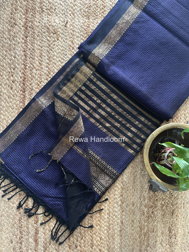 Maheshwari Garbha Reshami Rich Pallu Silk Saree
