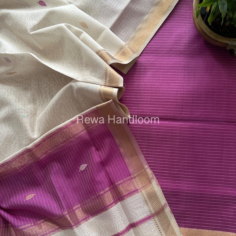 Maheshwari Motifs Top-Dupatta Set