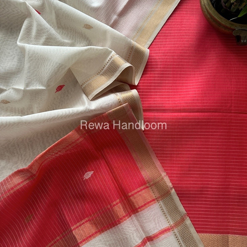 Maheshwari Motifs Top-Dupatta Set