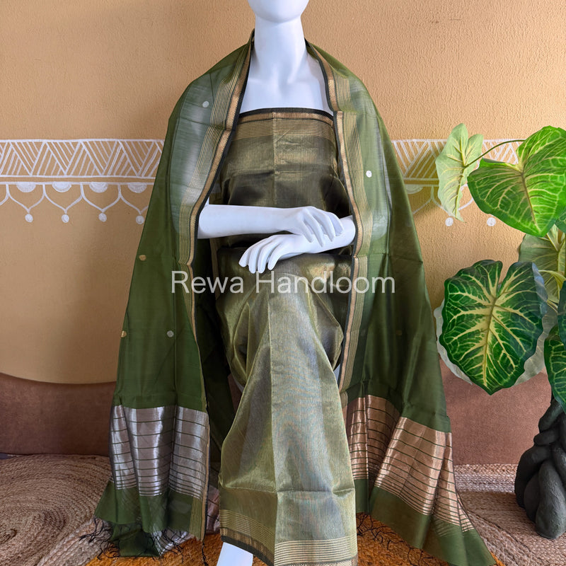 Maheshwari Tissue Dress Material