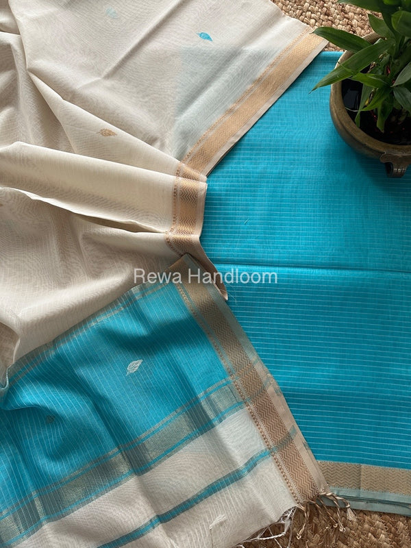 Maheshwari Motifs Top-Dupatta Set