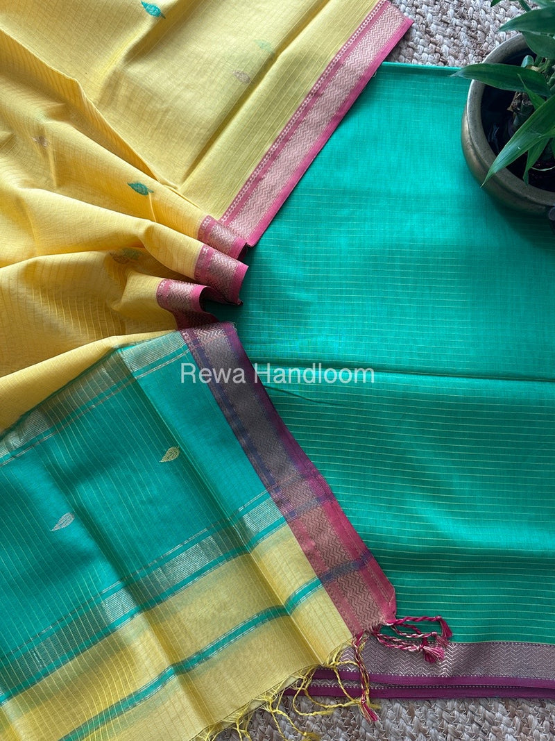 Maheshwari Motifs Top-Dupatta Set