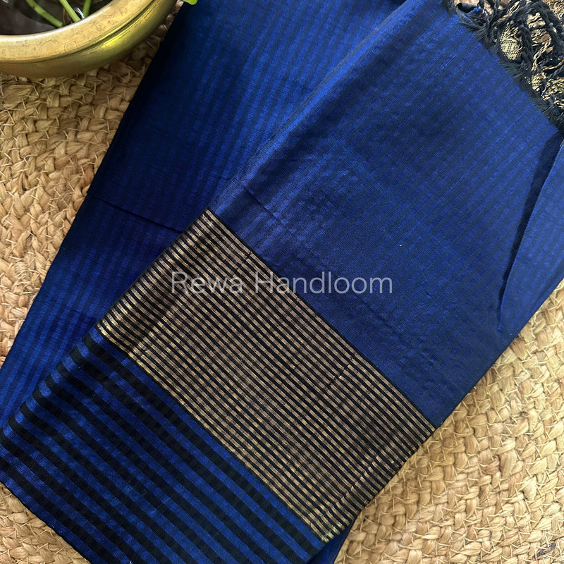 Maheshwari Blue Checks Dress Material CPT01