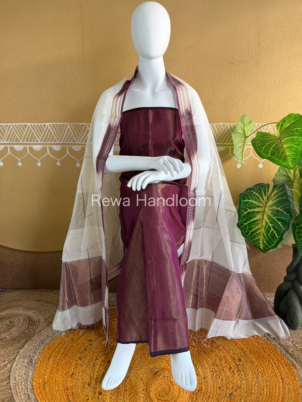 Maheshwari Tissue Top Dupatta Sets