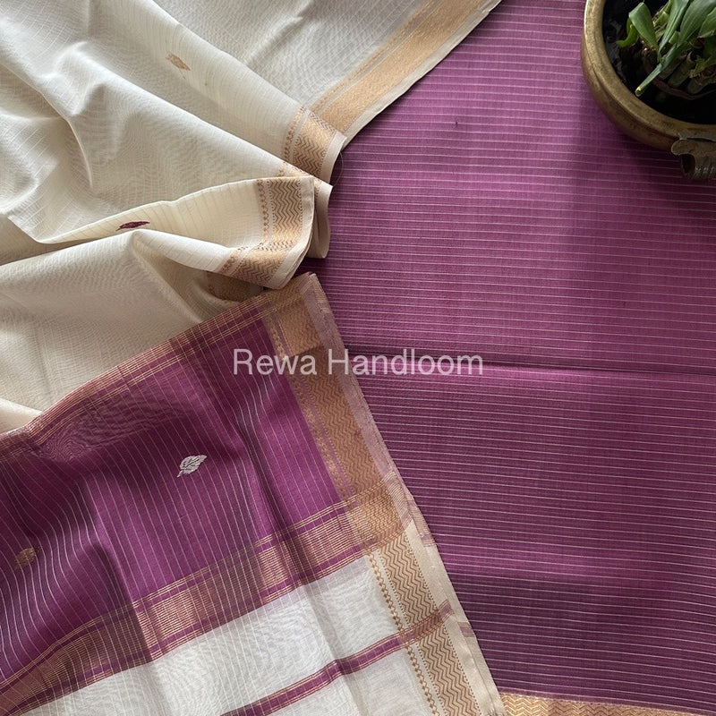 Maheshwari Motifs Top-Dupatta Set