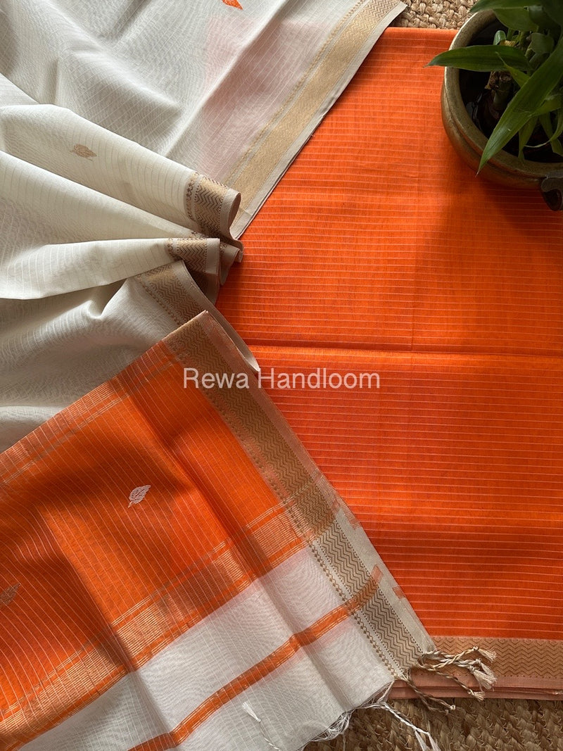 Maheshwari Motifs Top-Dupatta Set