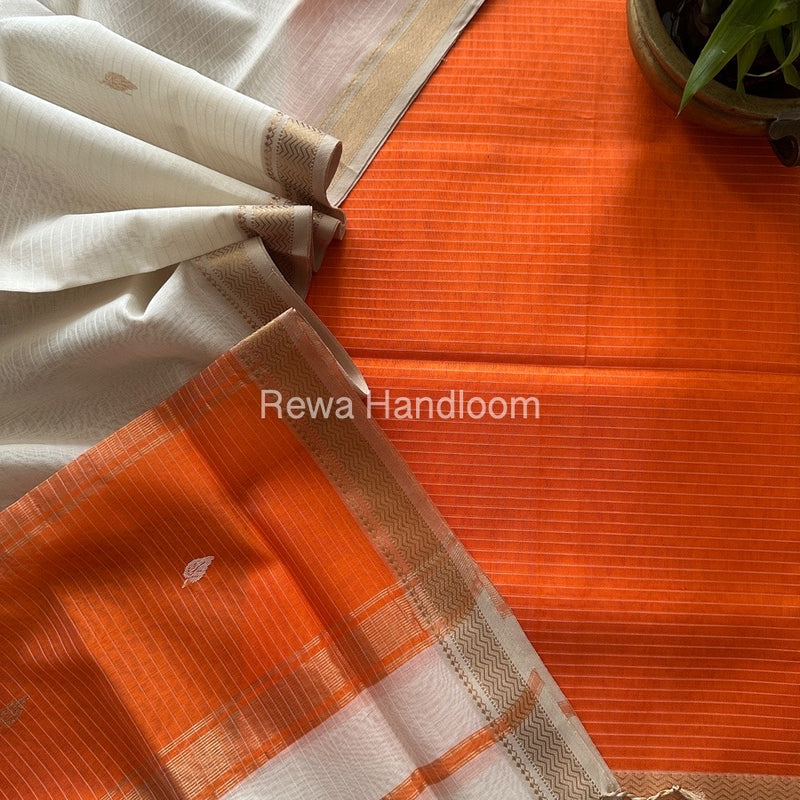 Maheshwari Motifs Top-Dupatta Set