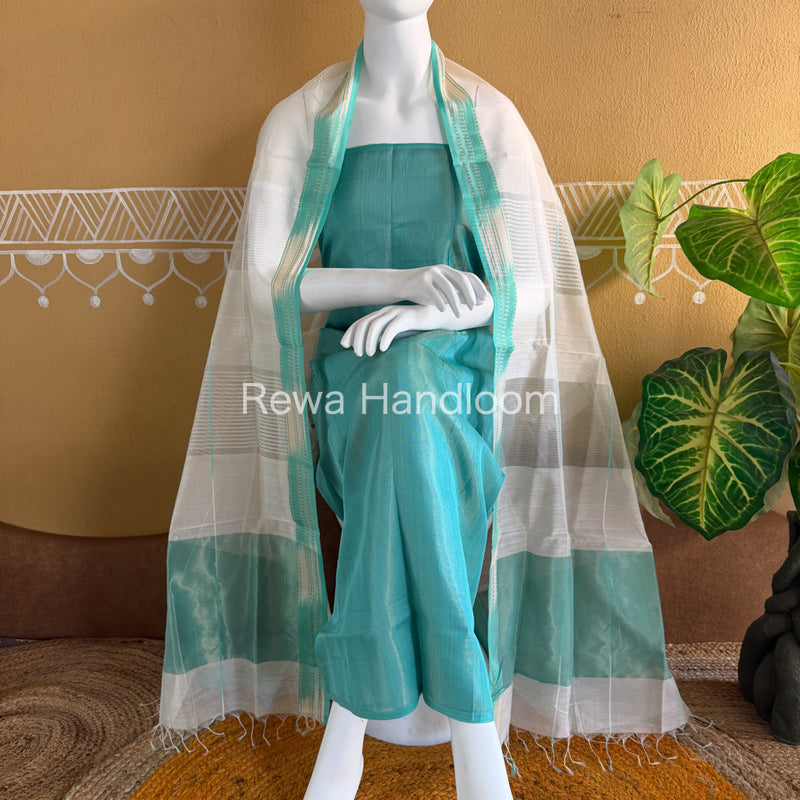 Maheshwari Tissue Top Dupatta Sets