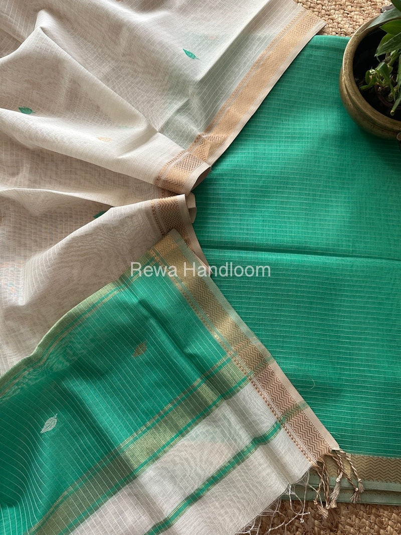 Maheshwari Motifs Top-Dupatta Set