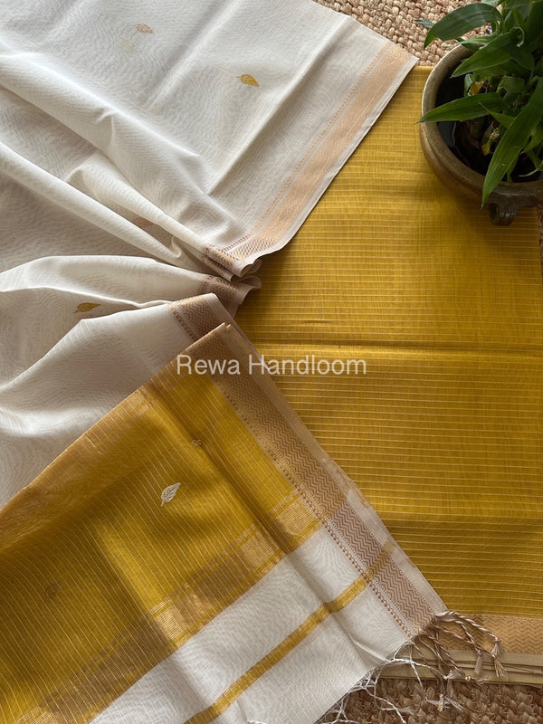 Maheshwari Motifs Top-Dupatta Set