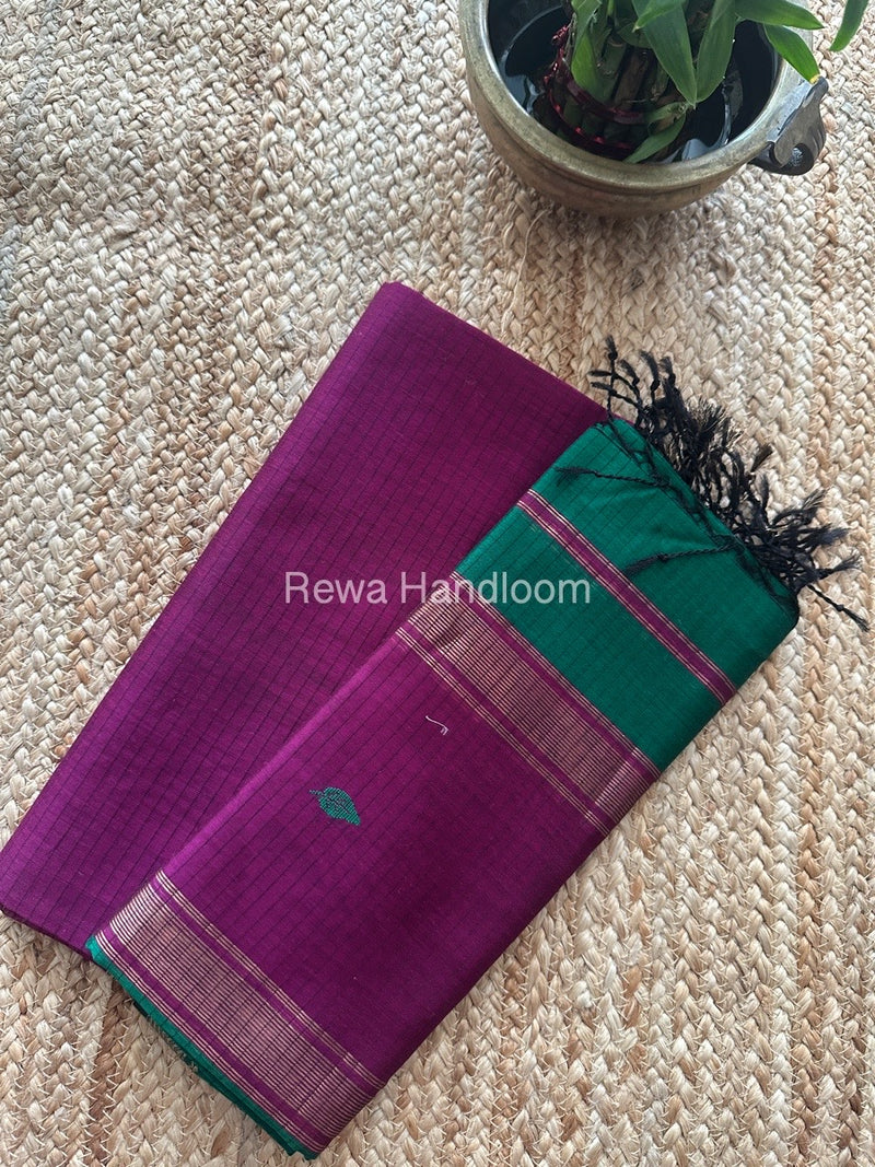 Maheshwari Top-Dupatta Set