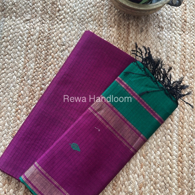 Maheshwari Top-Dupatta Set