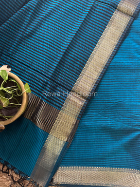 Maheshwari Rama Green Checks Dress Material CPT09