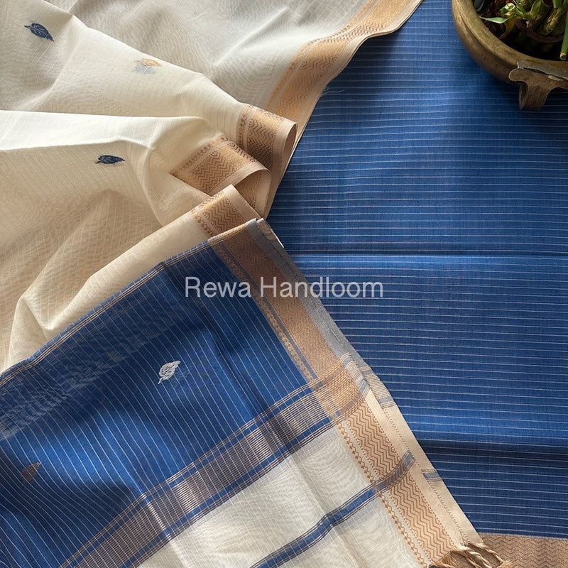 Maheshwari Motifs Top-Dupatta Set