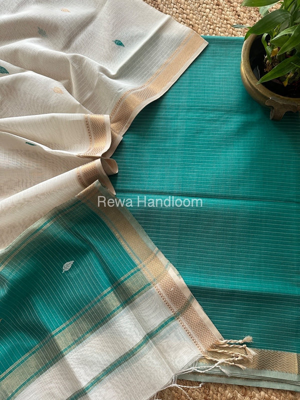 Maheshwari Motifs Top-Dupatta Set