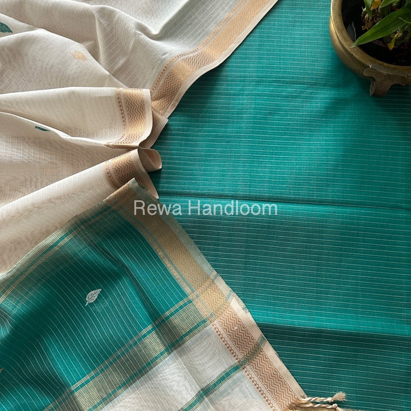 Maheshwari Motifs Top-Dupatta Set