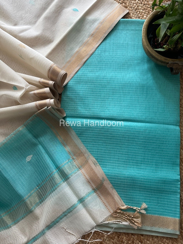 Maheshwari Motifs Top-Dupatta Set