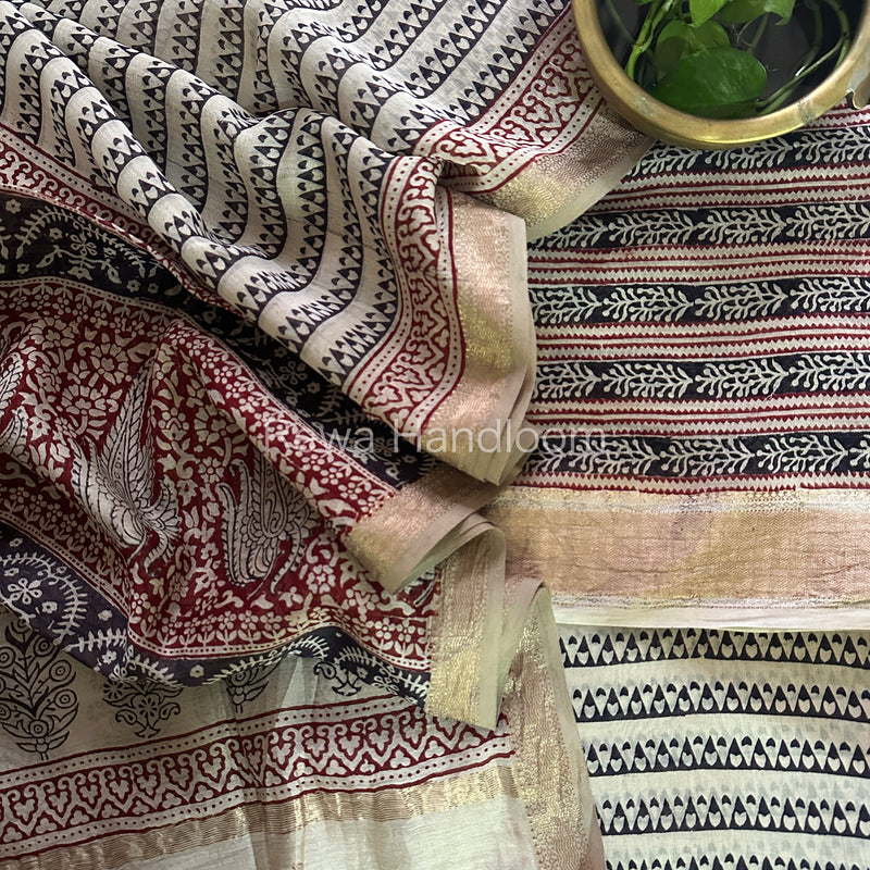 Maheshwari Bagh Print Suit