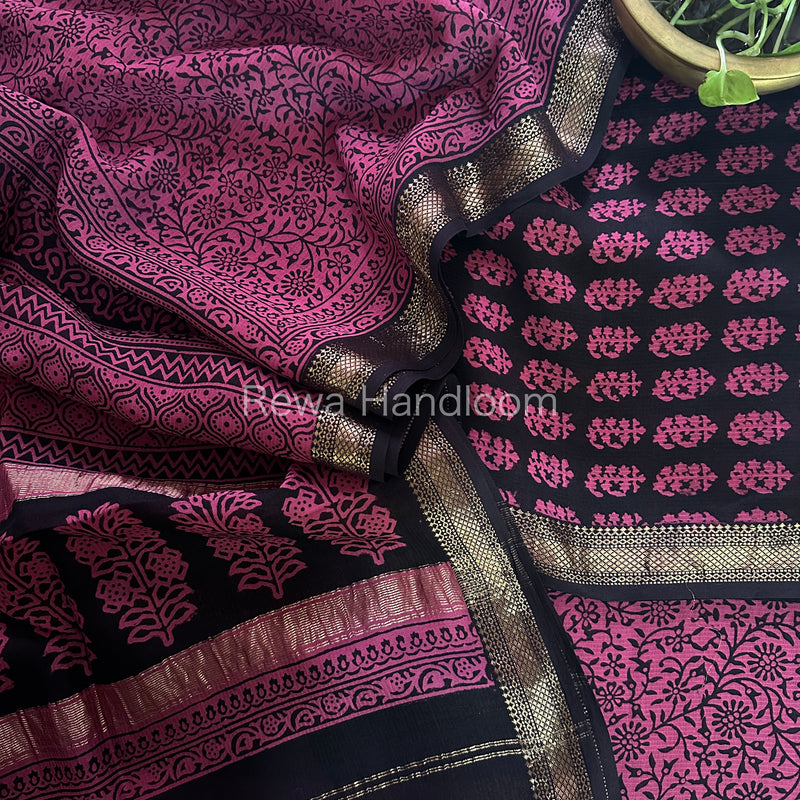 Maheshwari Bagh Print Suit