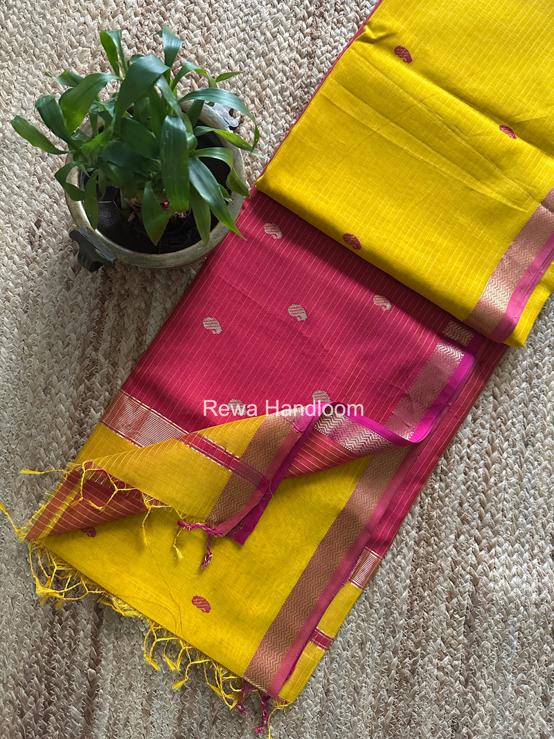 Maheshwari Aami Butti Saree