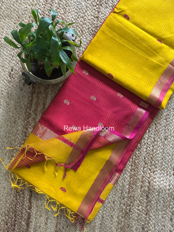 Maheshwari Aami Butti Saree