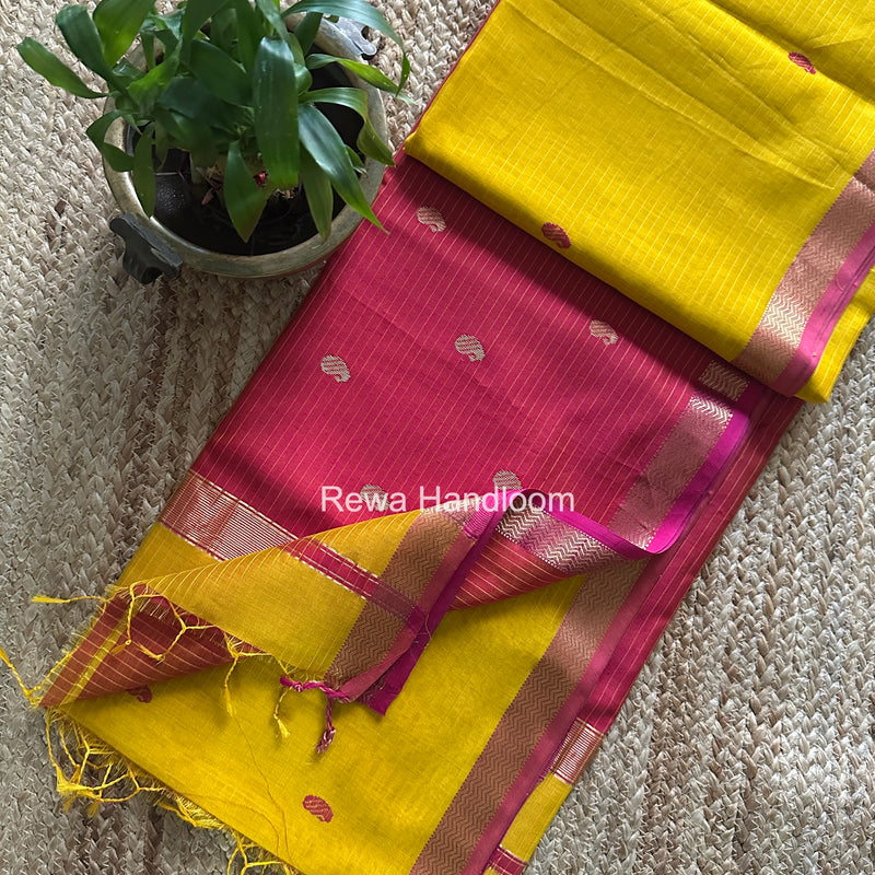 Maheshwari Aami Butti Saree