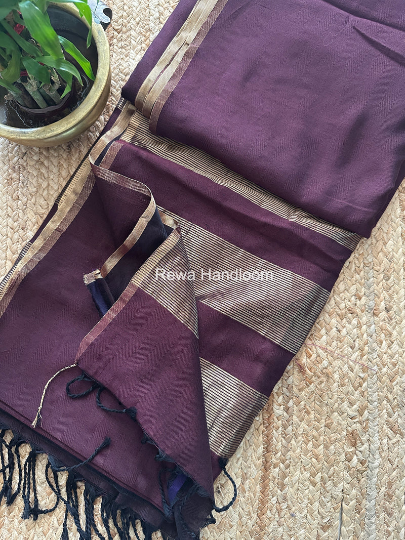 Exclusive Maheshwari Four Paddle Weaving Saree