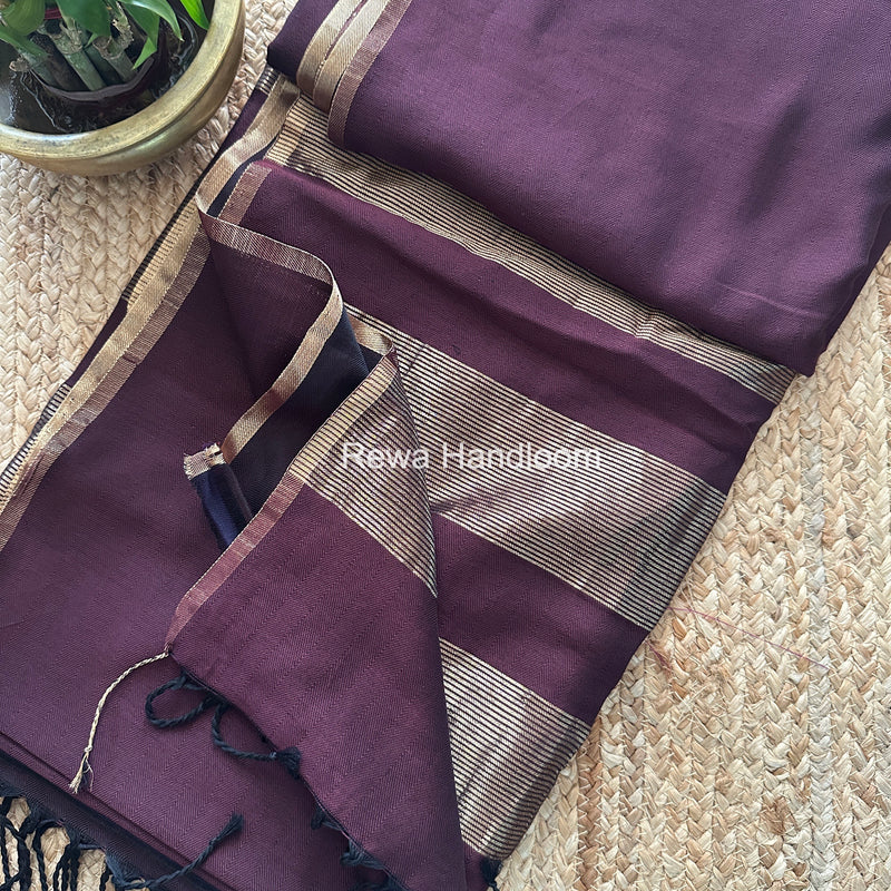 Exclusive Maheshwari Four Paddle Weaving Saree