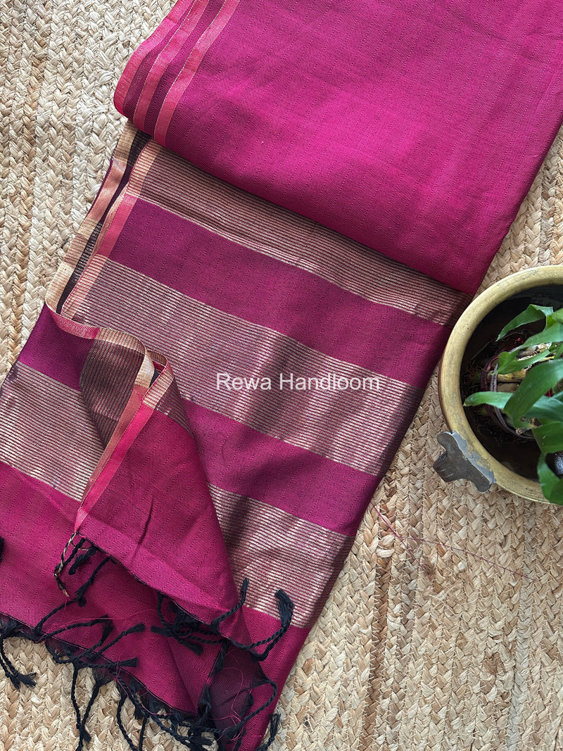 Exclusive Maheshwari Four Paddle Weaving Saree