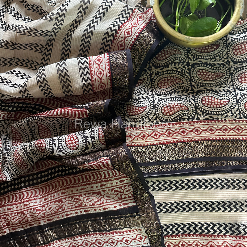 Maheshwari Bagh Print Suit