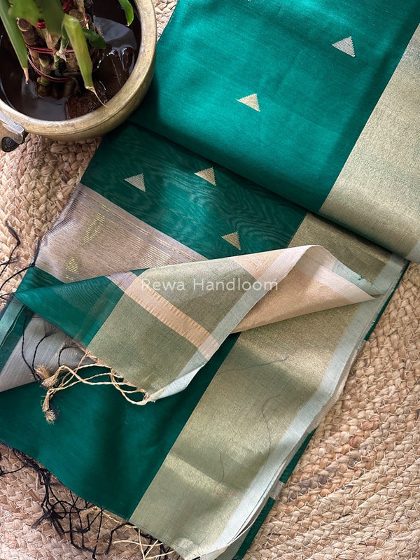 Zari Butti Maheshwari Saree